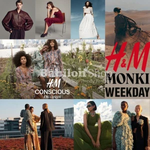  H&M (MONKI, WEEKDAY) - ЖЕНСКИЙ И МУЖСКОЙ МИКС - ОДЕЖДА - 17 KG