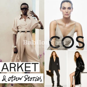 SKANDYNAWSKIE MARKI PREMIUM TOP: COS / ARKET / & OTHER STORIES / MIX ODZIEŻOWY – 108 KG  
