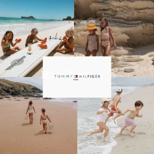 TOMMY HILFIGER KIDS: EXKLUSIVER BESTAND AN KINDER-BADEMODE   - 22 STK. 